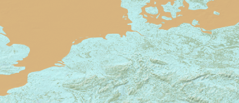 Layer 'Natural earth - bgr' rendered in MapServer