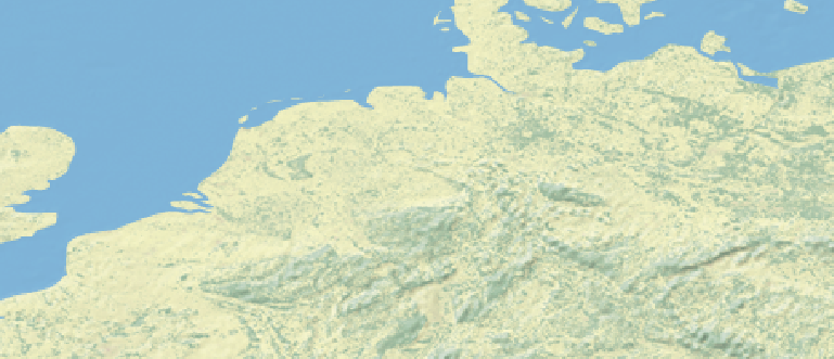 Layer 'Natural earth - rgb' rendered in ArcGIS