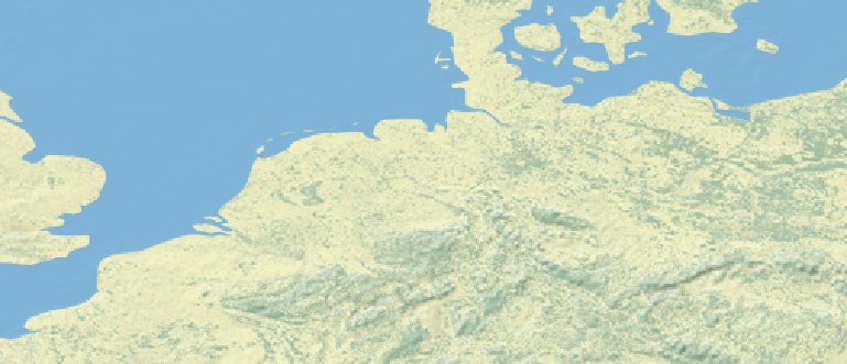 Layer 'Natural earth - rgb' rendered in MapServer