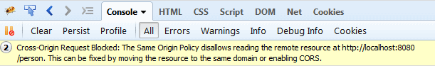 Mixed content and cross domain errors in browser-SDI