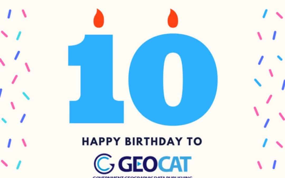 Geocat anniversary